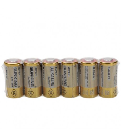 6Pcs 6V Battery for Dog Training Shock Collar 4LR44