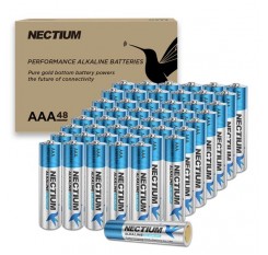 NECTIUM AAA Alkaline Batteries 48 Count …