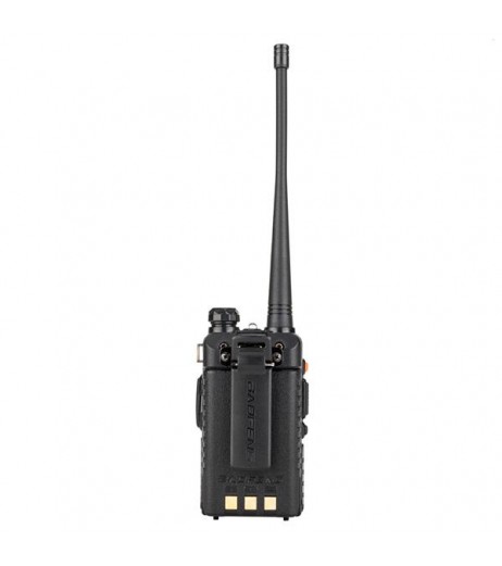 [US-W]BAOFENG 1.5" LCD 5W 136~174MHz / 400~520MHz Dual Band Walkie Talkie with 1-LED Flashlight (Black)
