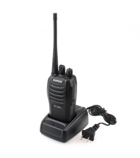 BaoFeng BF-666S 5W 16-Channel 400-470MHz Handheld Walkie Talkie/Interphone Black