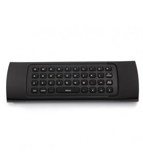 MX3 2.4GHz 6-Axis 81 Keys Wireless Mouse Remote Control Black