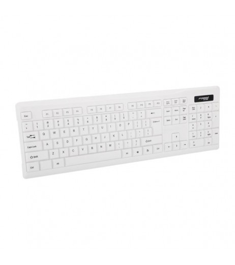 FV-300 2.4GHz Wireless Keyboard & Mouse Set White