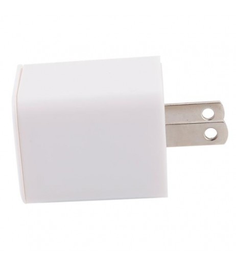Mini Spy Wall Charger GSM GPS Tracker Voice Monitor Device White