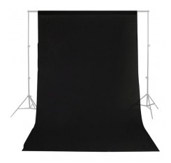 Kshioe 1.6*3m Non-woven Fabrics Black